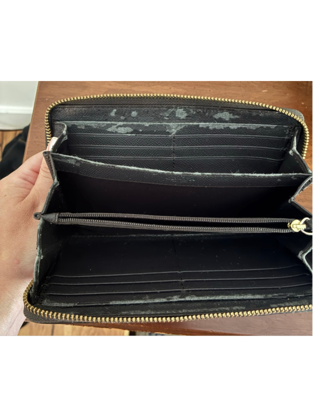 Coach wallet leopard print gold hardware - Picture 7 of 10